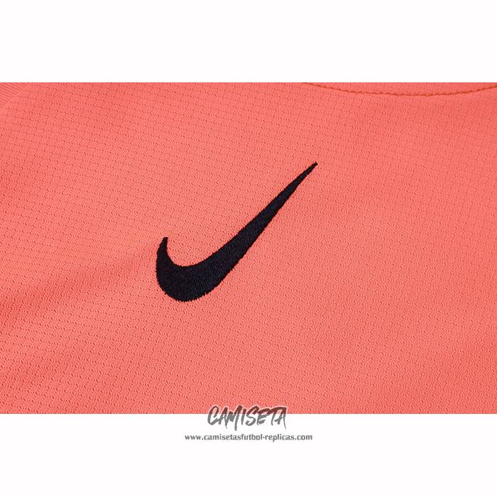 Chandal del Barcelona 2025-2026 Manga Corta Naranja - Pantalon Corto